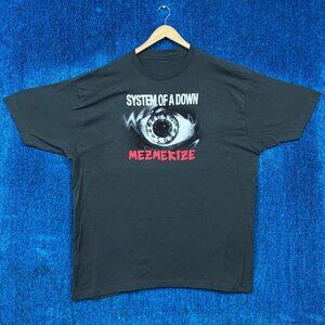 System of a Down Mezmerize Album Cover NuMetal Band Tee XXXL